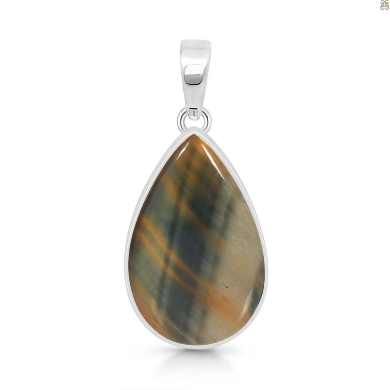 Tiger Eye Pendant-SP TGE-1-68