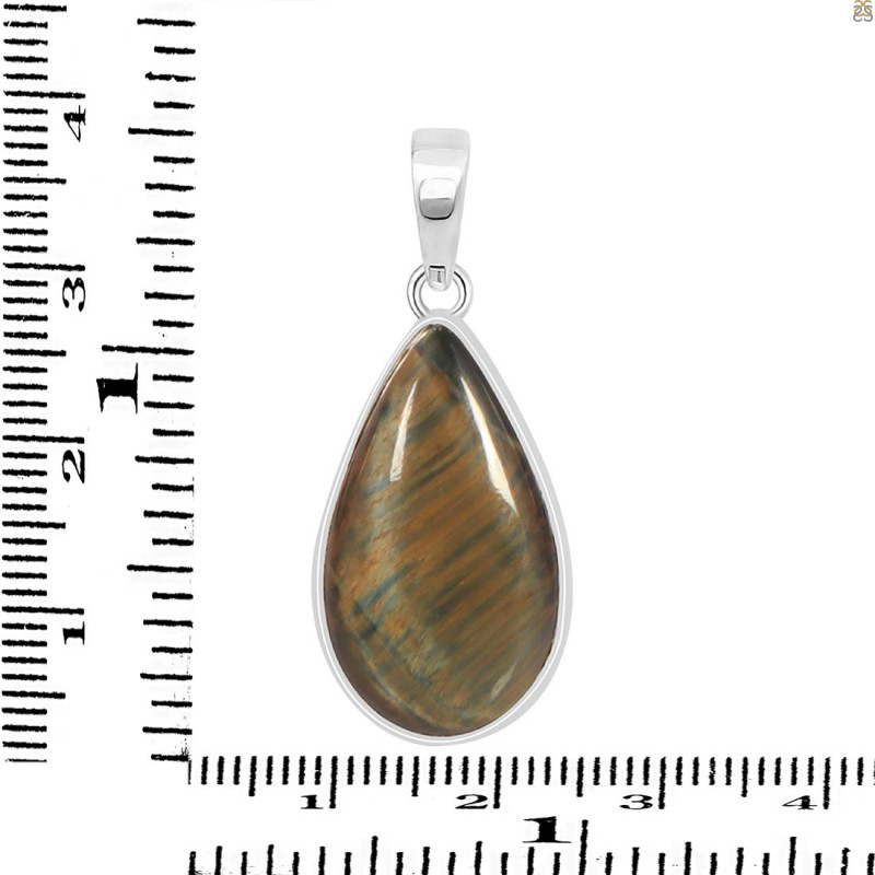 Tiger Eye Pendant-SP TGE-1-82