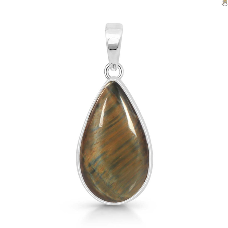 Tiger Eye Pendant-SP TGE-1-82