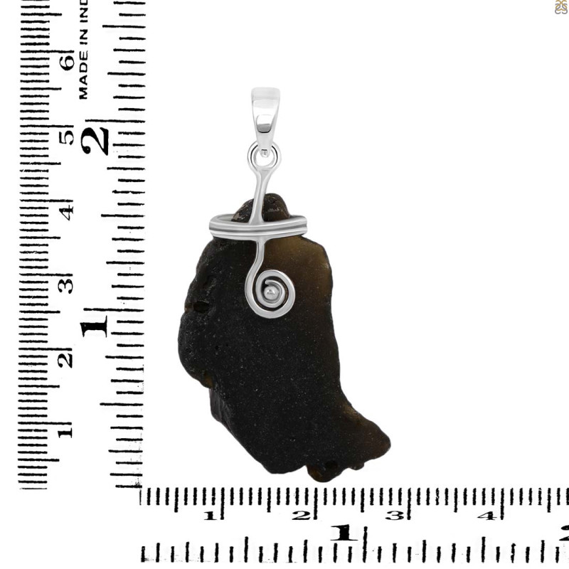 Tektite Rough Pendant-SP TKT-1-104