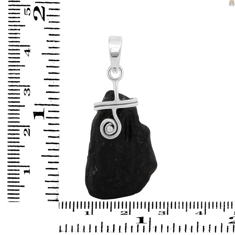 Tektite Rough Pendant-SP TKT-1-105