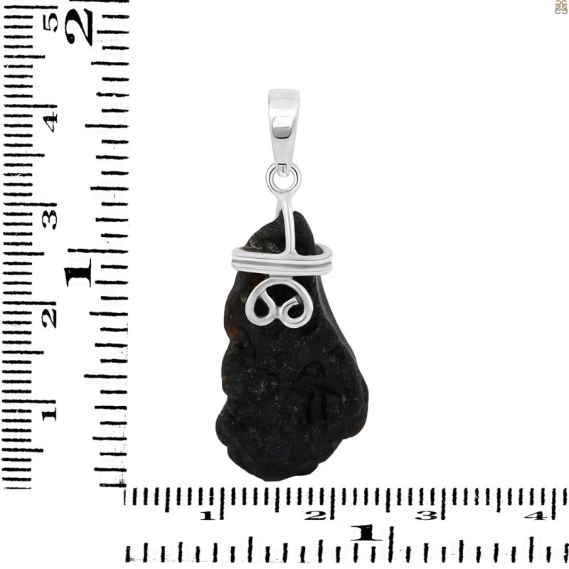 Tektite Rough Pendant-SP TKT-1-106
