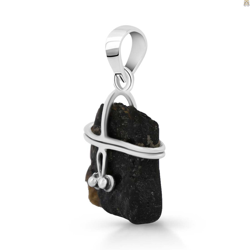 Tektite Rough Pendant-SP