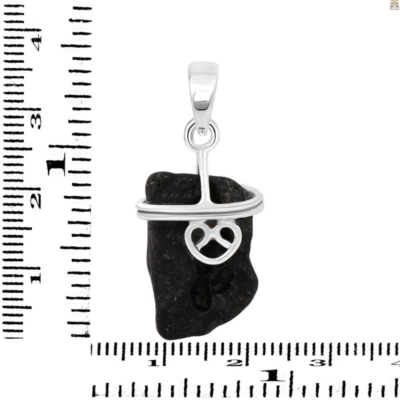 Tektite Rough Pendant-SP TKT-1-122