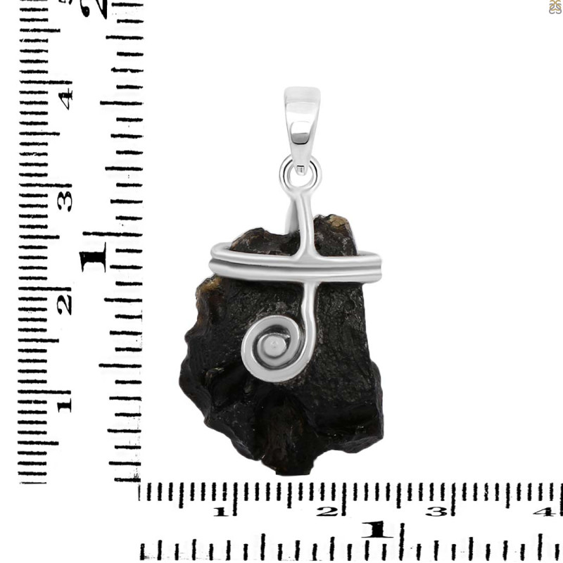 Tektite Rough Pendant-SP TKT-1-143