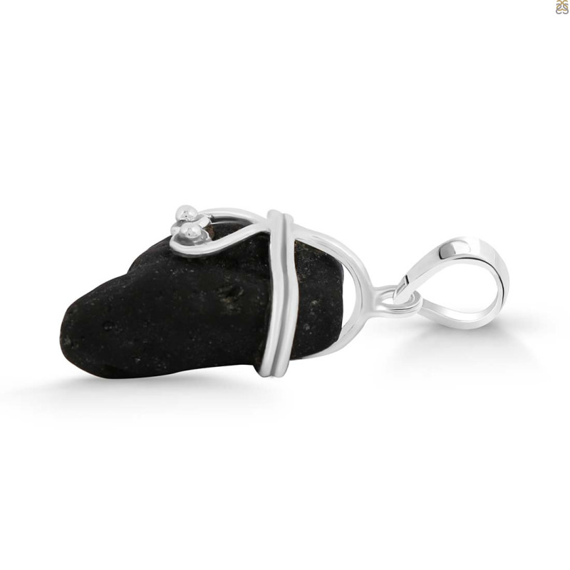 Tektite Rough Pendant-SP TKT-1-15