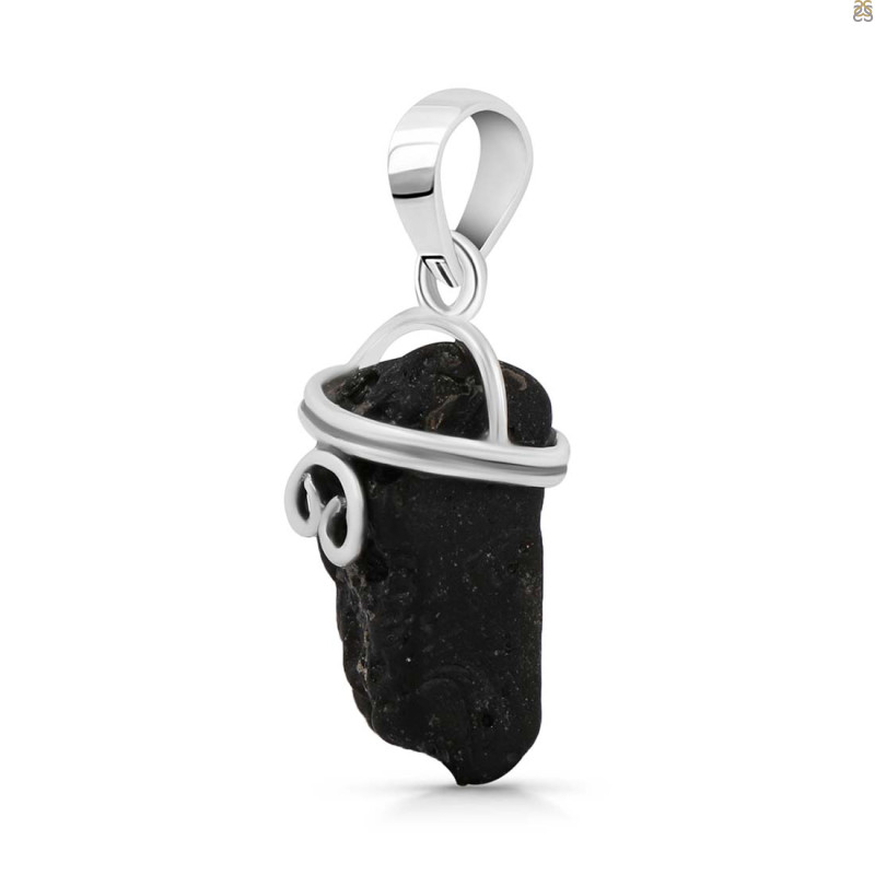 Tektite Rough Pendant-SP