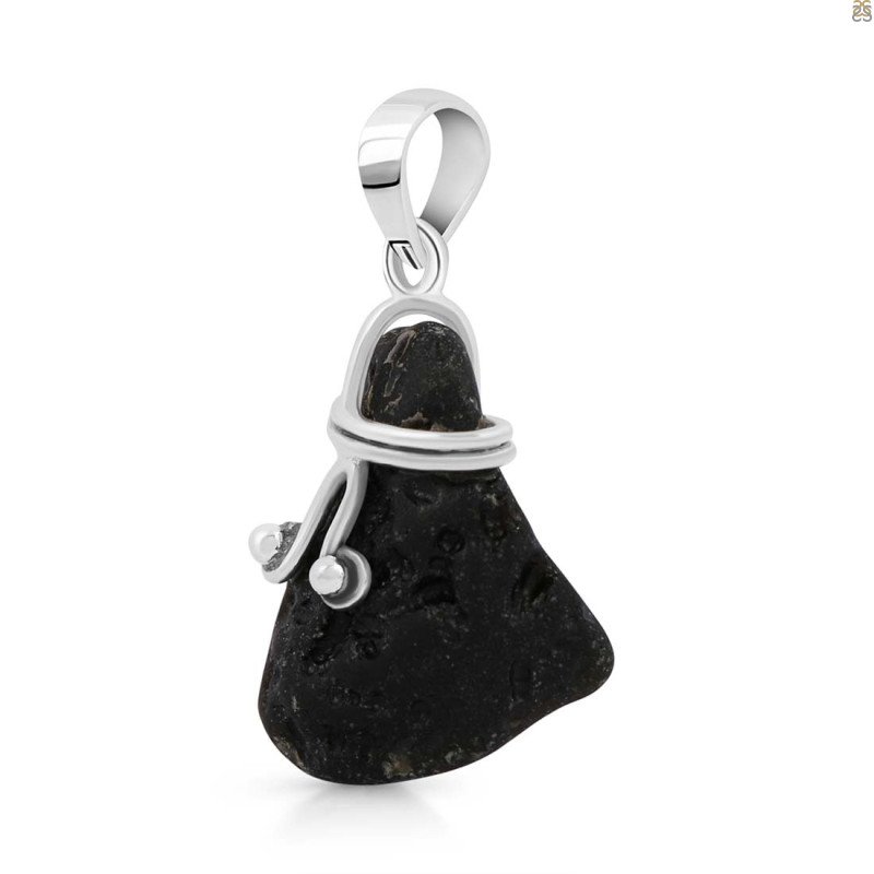 Tektite Rough Pendant-SP