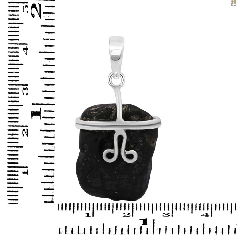 Tektite Rough Pendant-SP TKT-1-20