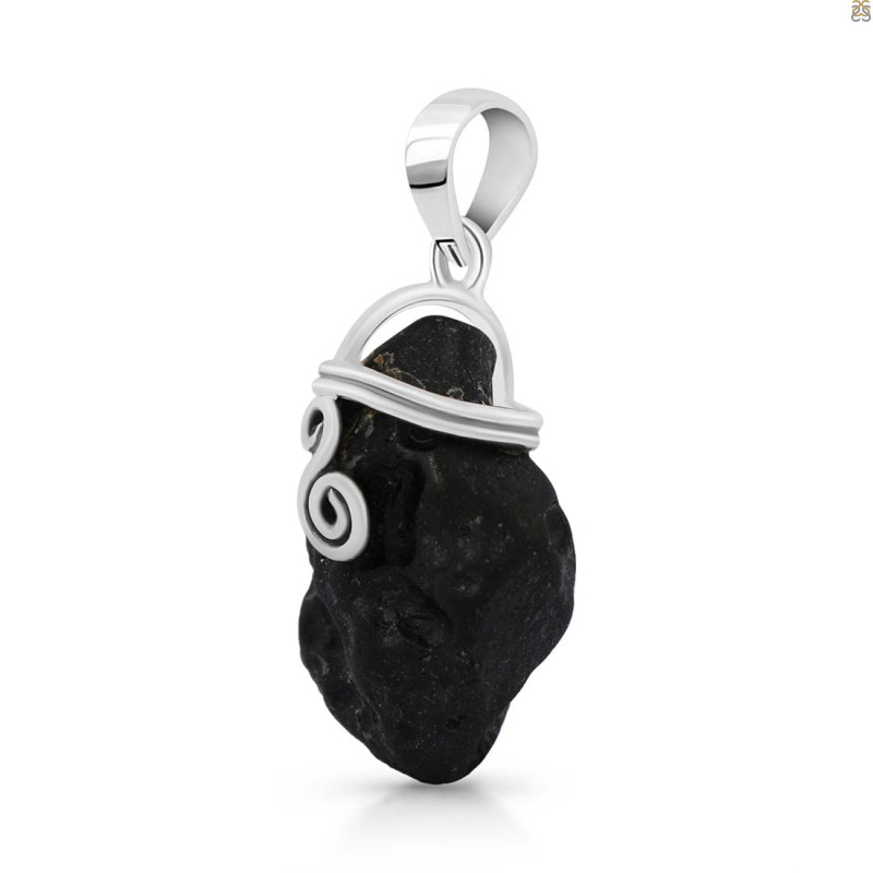 Tektite Rough Pendant-SP