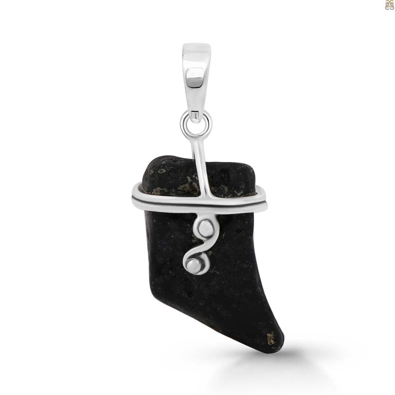 Tektite Rough Pendant-SP TKT-1-25