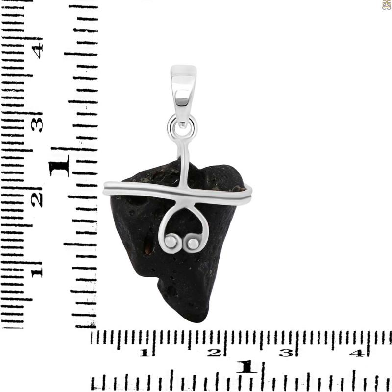 Tektite Rough Pendant-SP TKT-1-26