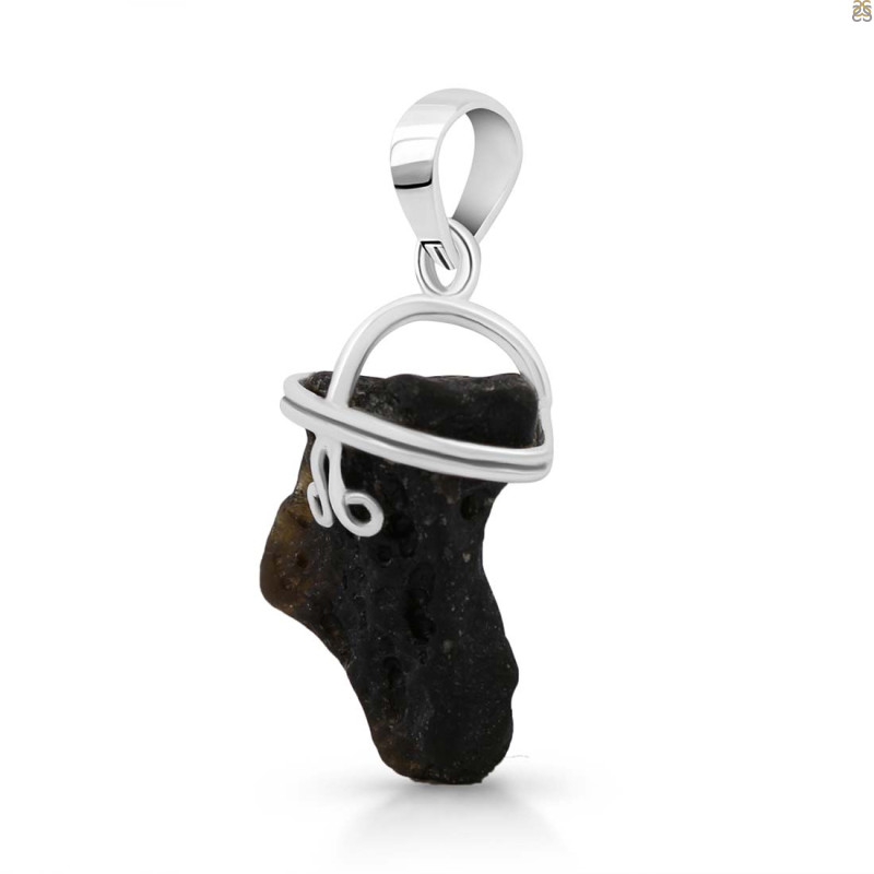 Tektite Rough Pendant-SP