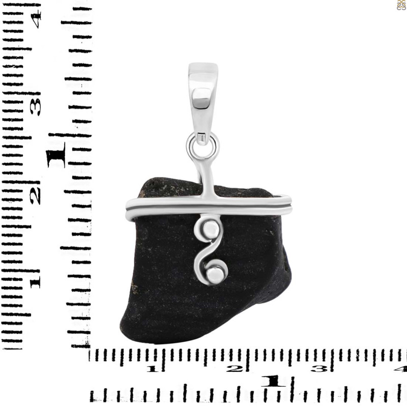Tektite Rough Pendant-SP TKT-1-30