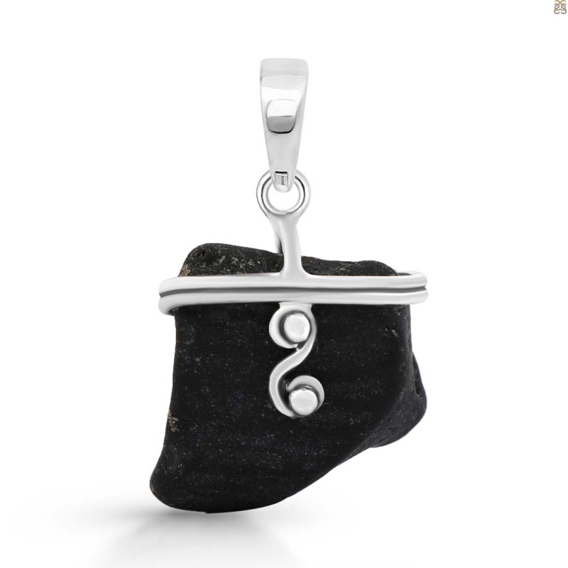 Tektite Rough Pendant-SP TKT-1-30