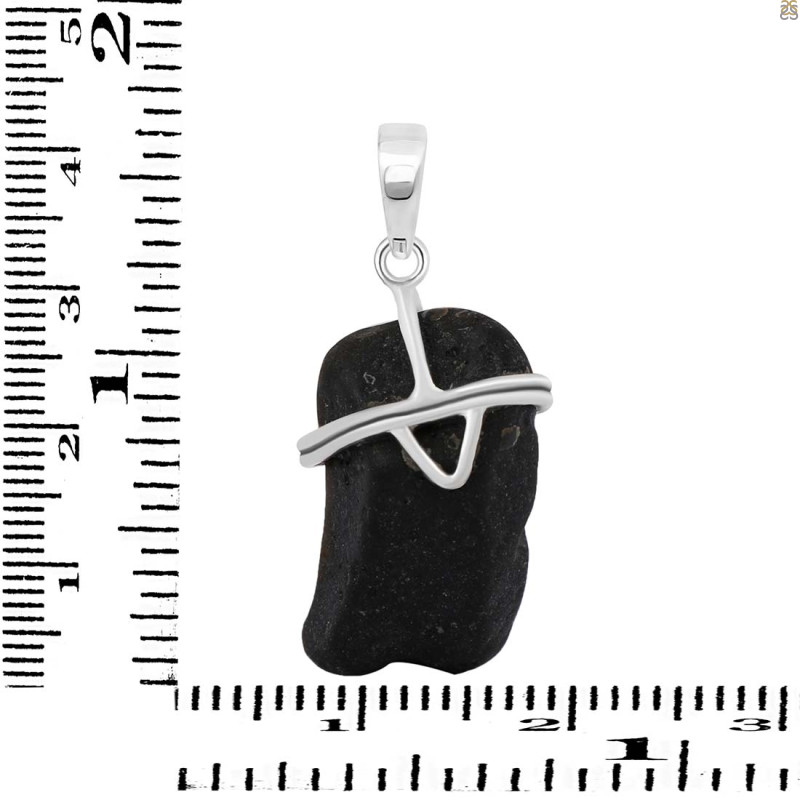 Tektite Rough Pendant-SP TKT-1-31