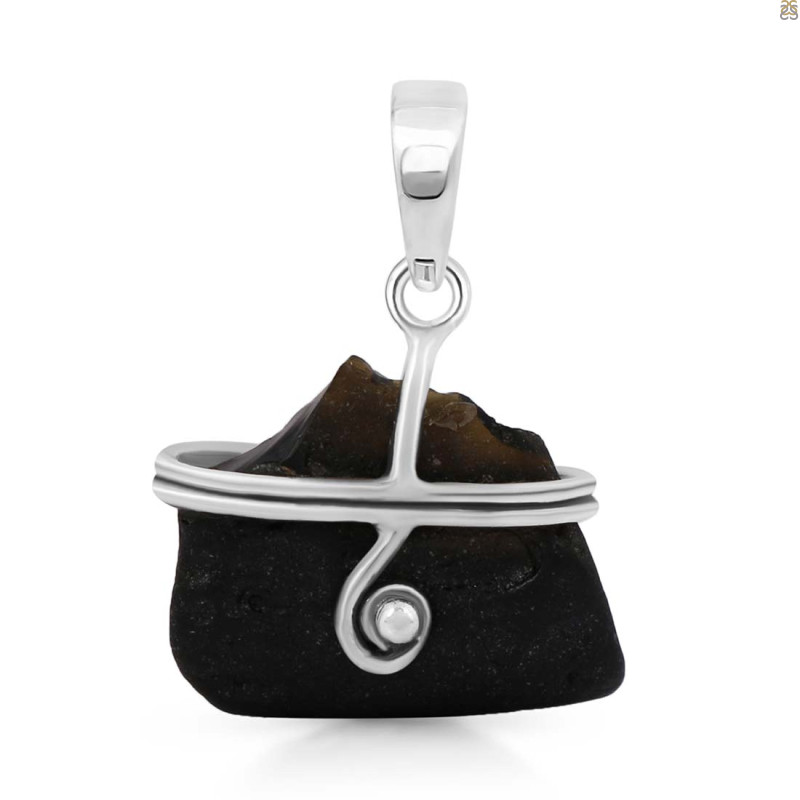 Tektite Rough Pendant-SP TKT-1-35