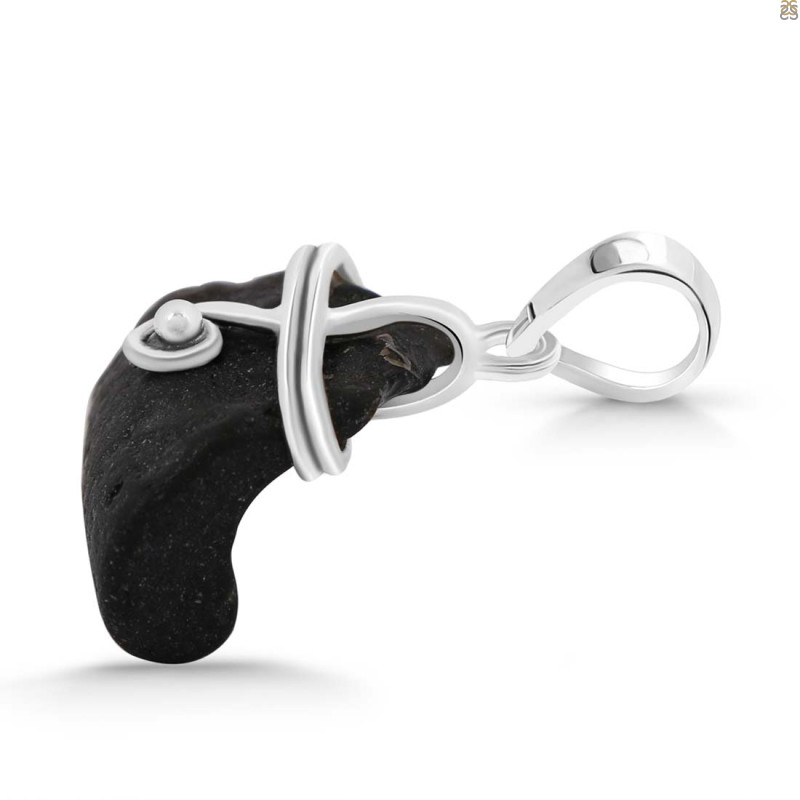 Tektite Rough Pendant-SP TKT-1-35