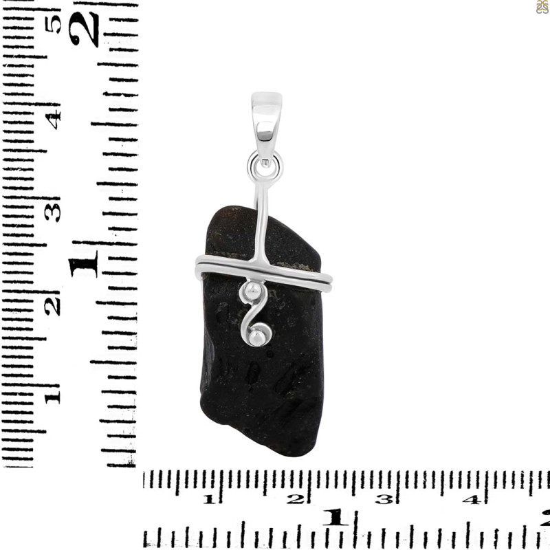 Tektite Rough Pendant-SP TKT-1-43