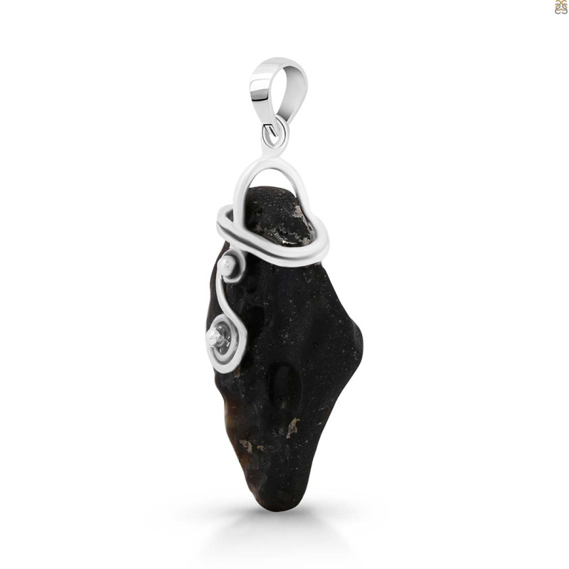 Tektite Rough Pendant-SP