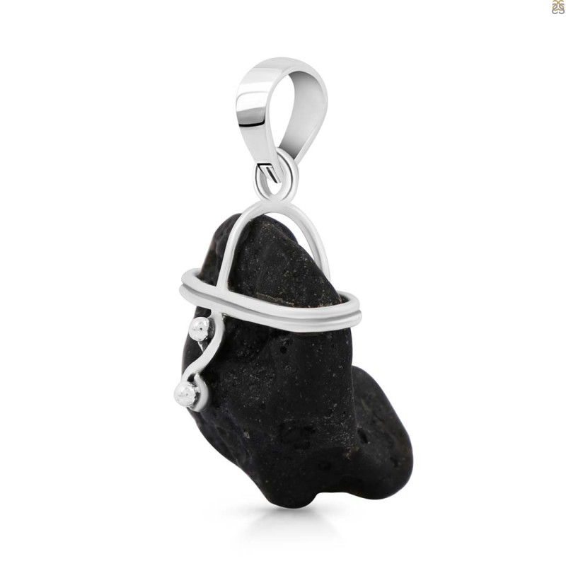Tektite Rough Pendant-SP