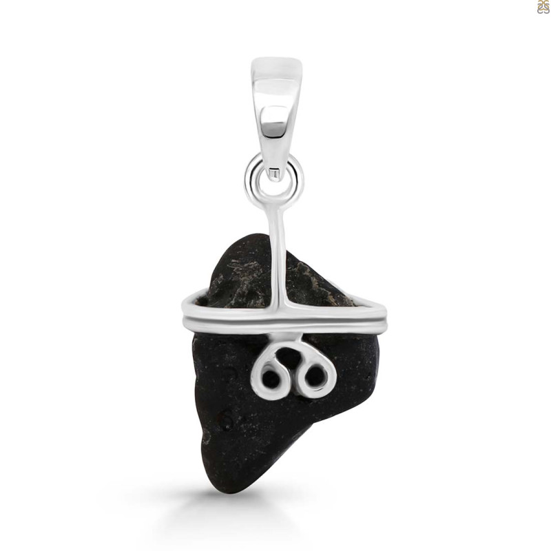 Tektite Rough Pendant-SP TKT-1-63