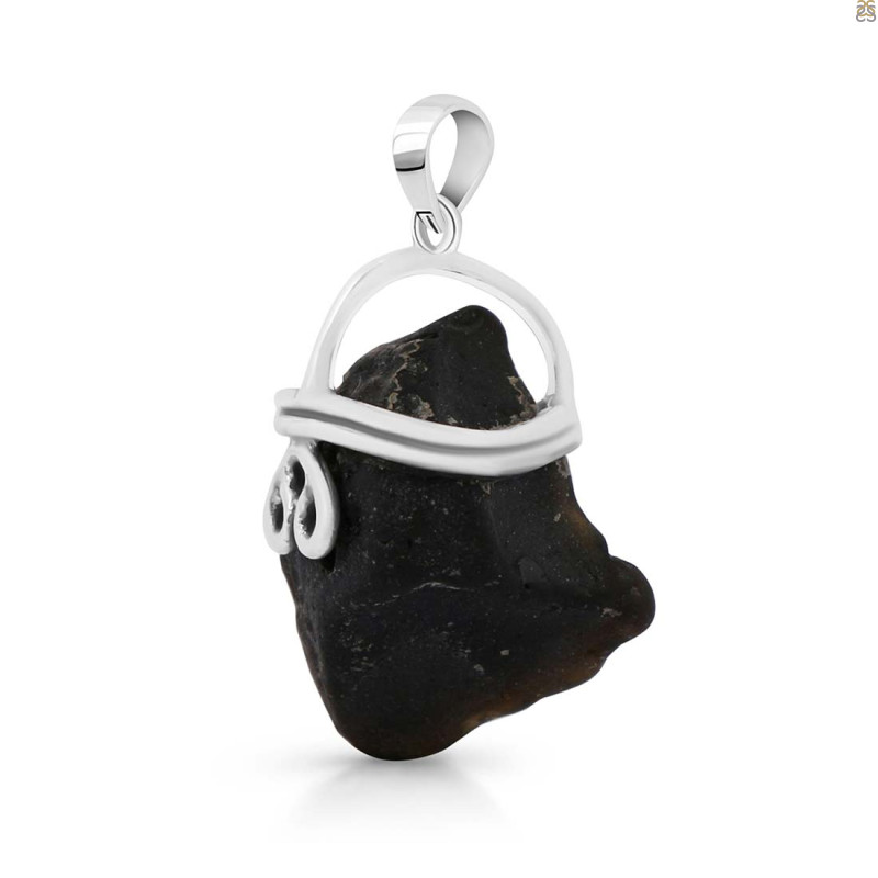 Tektite Rough Pendant-SP TKT-1-63