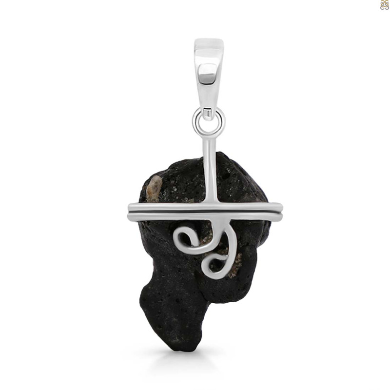 Tektite Rough Pendant-SP TKT-1-7