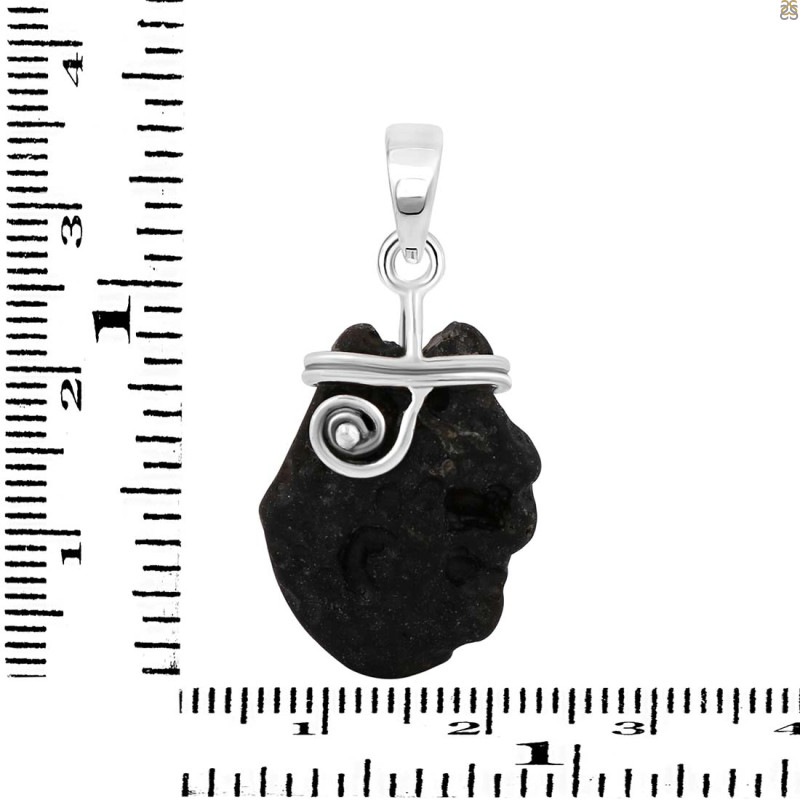 Tektite Rough Pendant-SP TKT-1-70