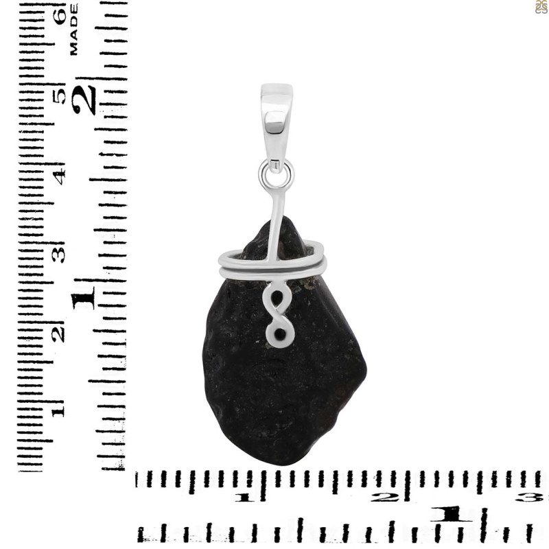 Tektite Rough Pendant-SP TKT-1-73