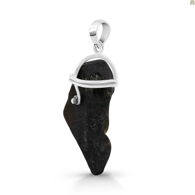 Tektite Rough Pendant-SP