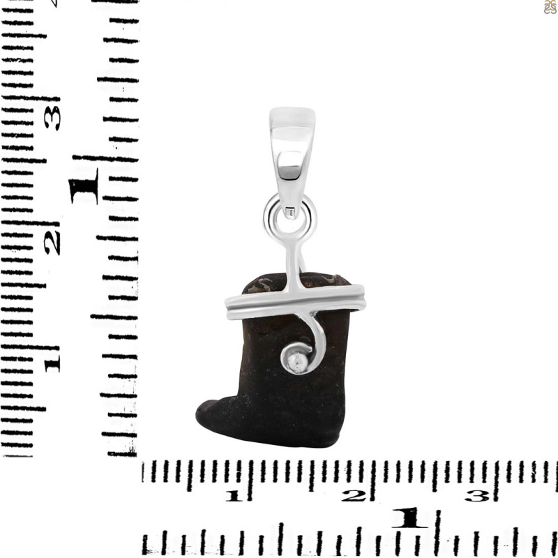 Tektite Rough Pendant-SP TKT-1-82