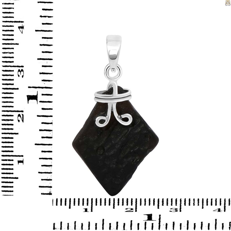 Tektite Rough Pendant-SP TKT-1-93