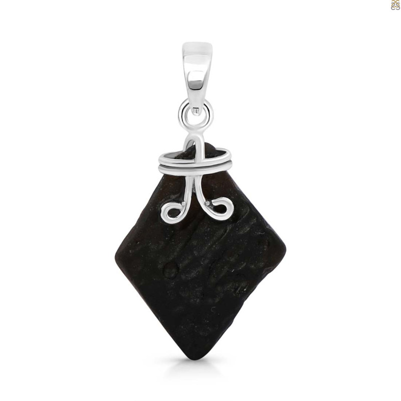 Tektite Rough Pendant-SP TKT-1-93