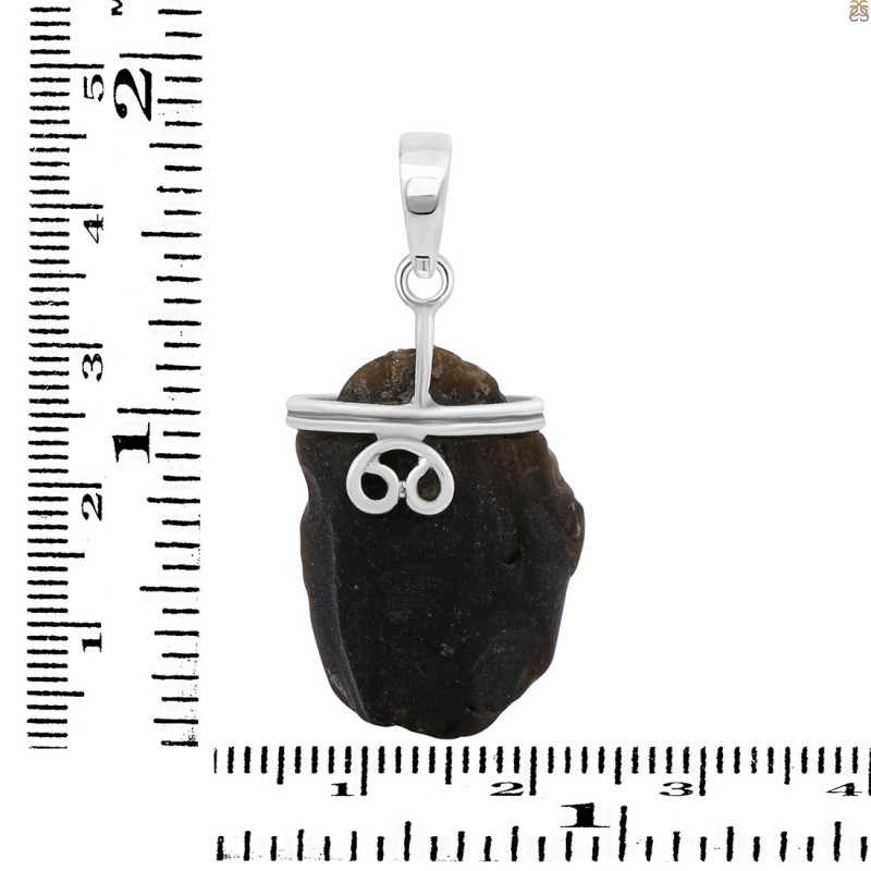 Tektite Rough Pendant-SP TKT-1-95