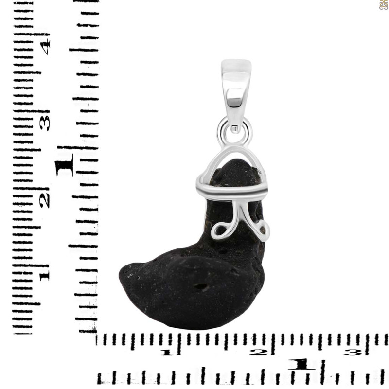 Tektite Rough Pendant-SP TKT-1-96