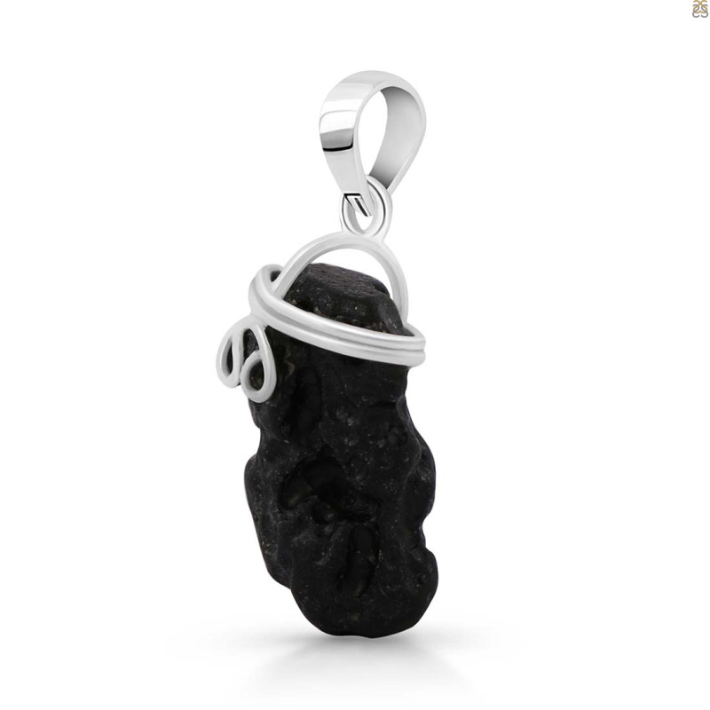 Tektite Rough Pendant-SP