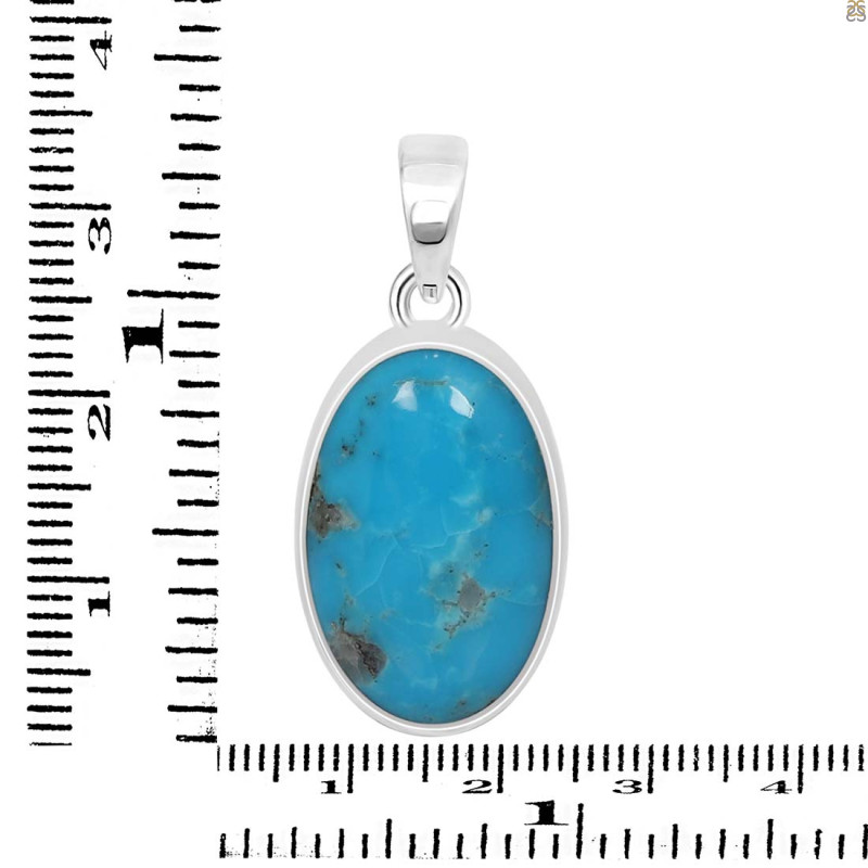 Turquoise Pendant-SP TRQ-1-131
