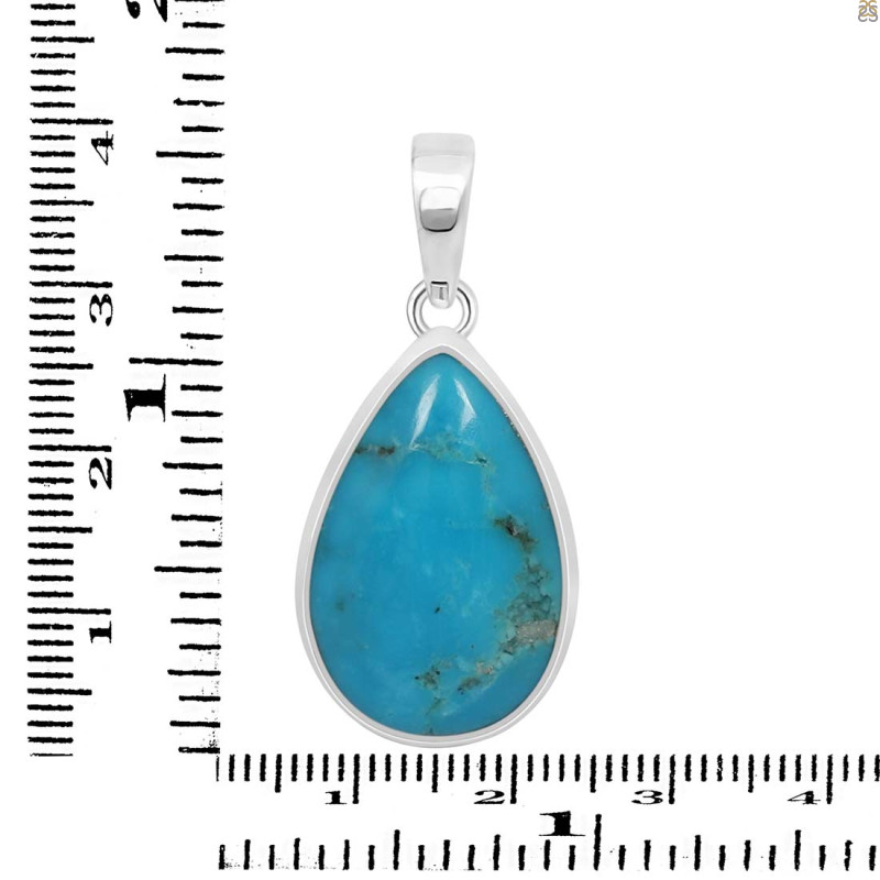 Turquoise Pendant-SP TRQ-1-136