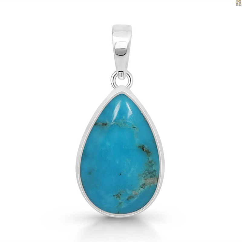 Turquoise Pendant-SP TRQ-1-136