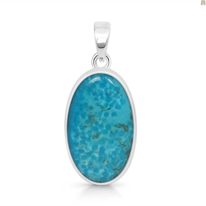 Turquoise Pendant-SP TRQ-1-166