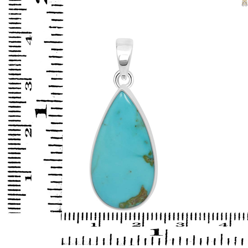 Turquoise Pendant-SP TRQ-1-199