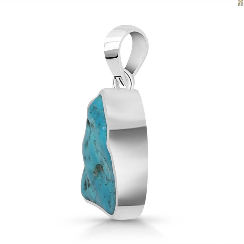 Turquoise Rough Pendant-SP
