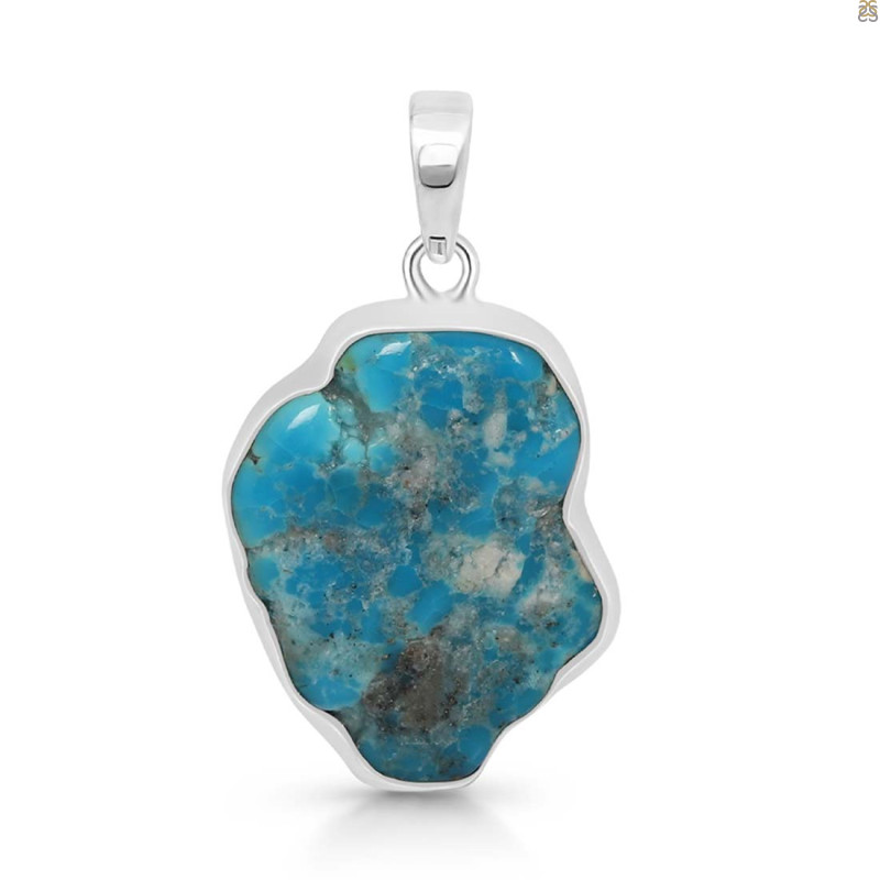 Turquoise Rough Pendant-SP TRQ-1-289