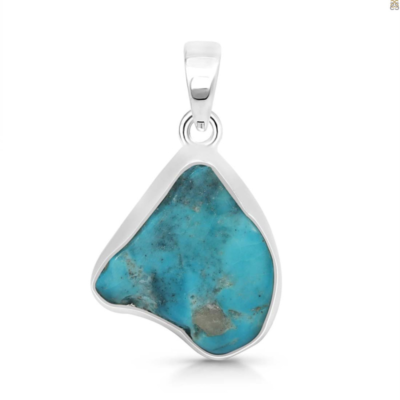 Turquoise Rough Pendant-SP TRQ-1-291