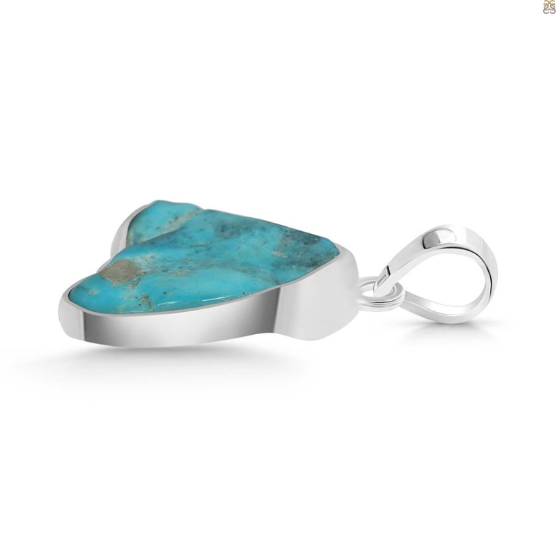 Turquoise Rough Pendant-SP TRQ-1-291
