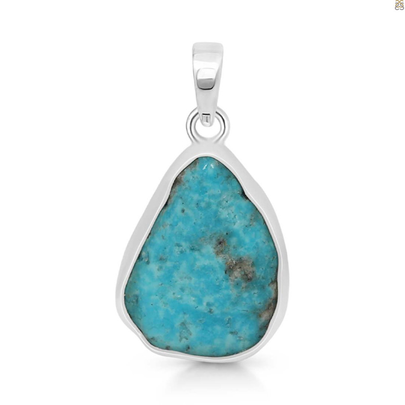 Turquoise Rough Pendant-SP TRQ-1-295