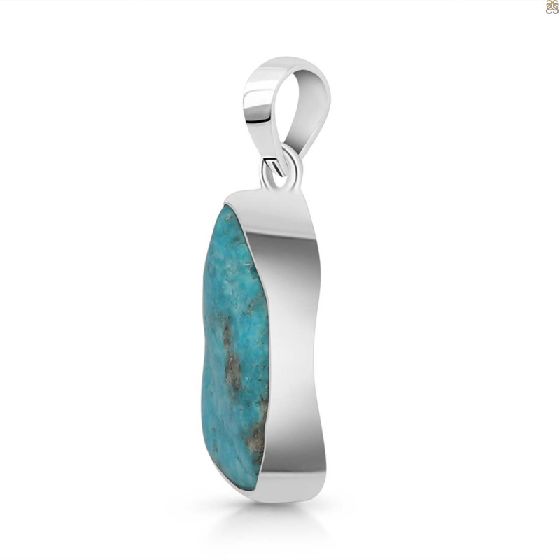 Turquoise Rough Pendant-SP