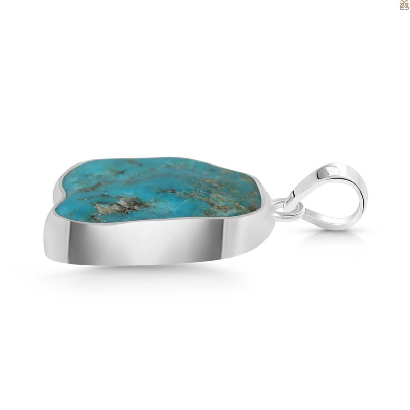 Turquoise Rough Pendant-SP TRQ-1-297