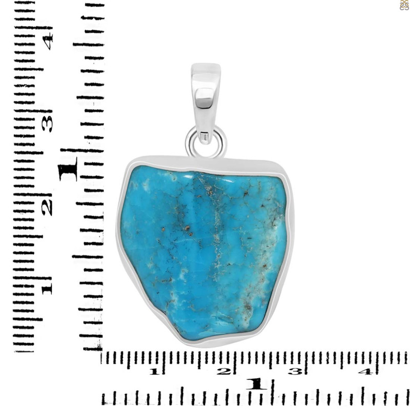Turquoise Rough Pendant-SP TRQ-1-300